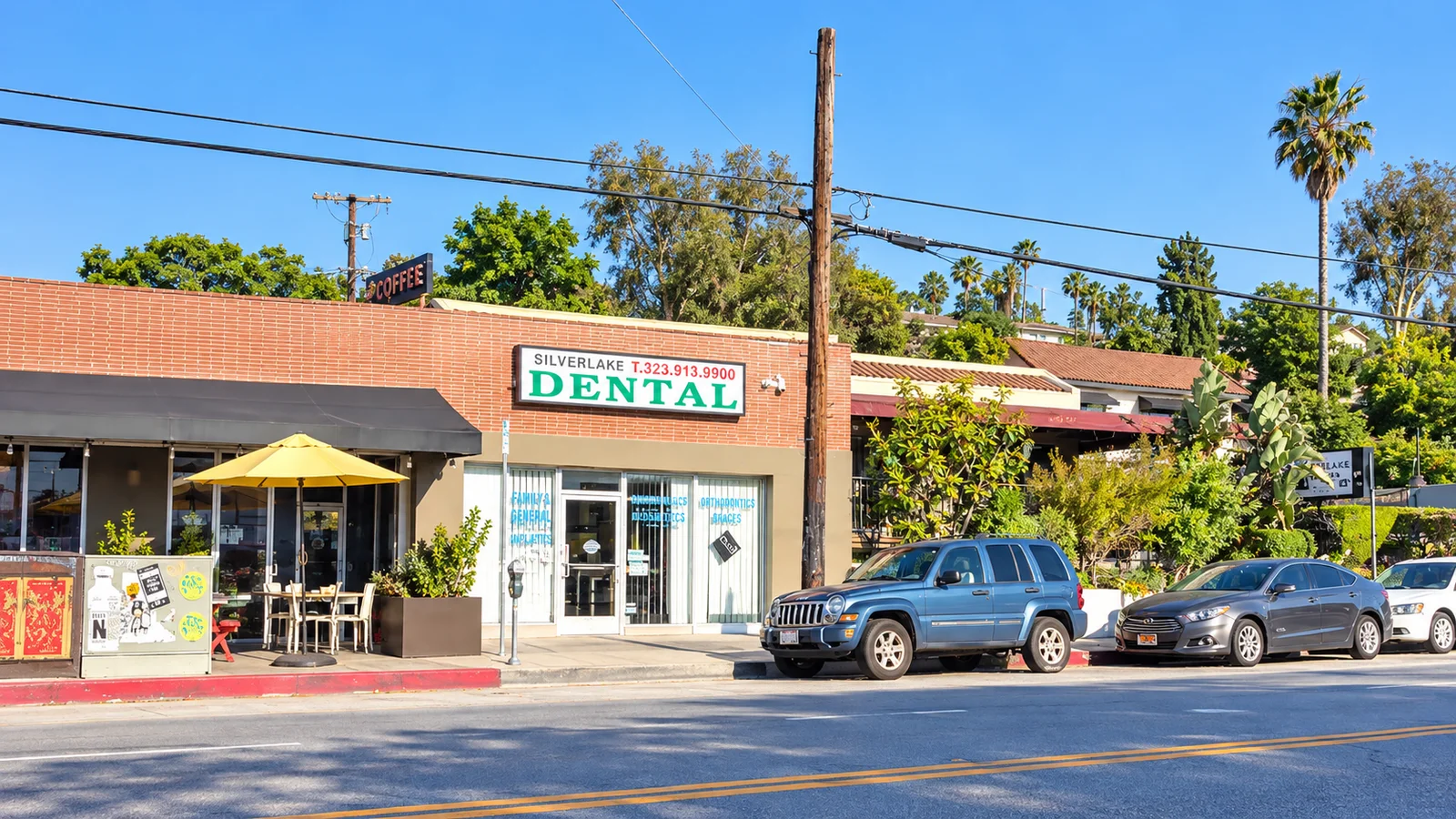 Silverlake Dental Group storefront on Glendale Blvd in Silver Lake