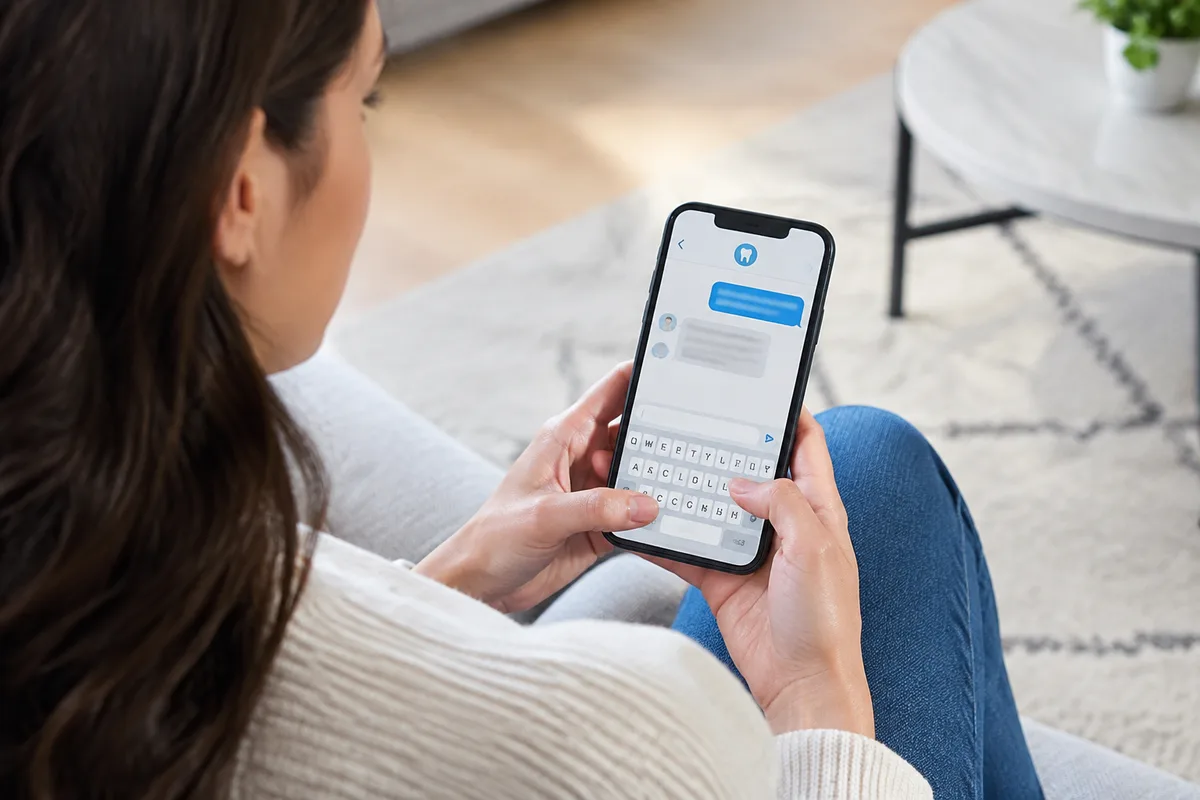 Text our office