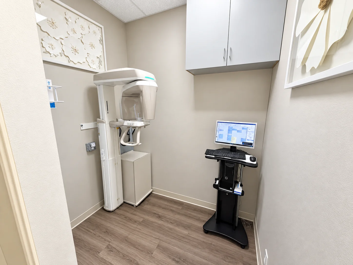 Panoramic 3D X-ray room