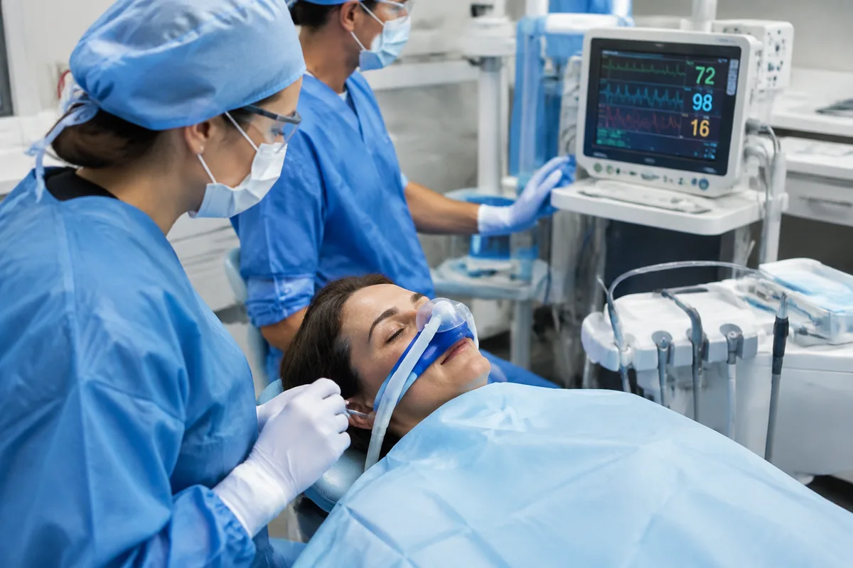 Sedation, IV Sedation, and General Anesthesia in Our Office